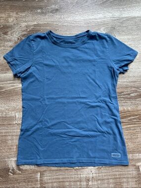 Life Is Good Blue Short-Sleeve Tee